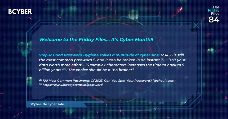 Cyber Month
