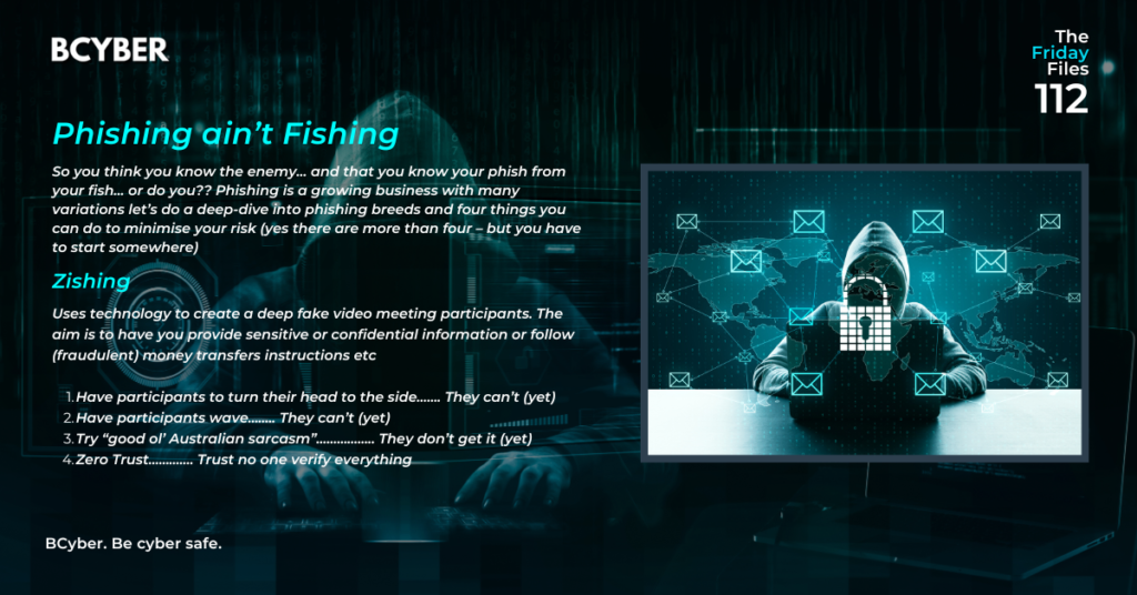 Phishing ain’t Fishing